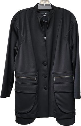 Bitte Kai Rand Womens Garbo Garbadine Jacket In Black
