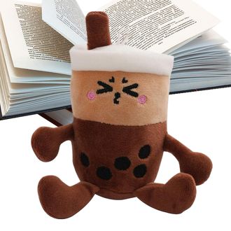 Generic Plush Bag Charm,Bubble Tea Cup Cute Toys - 12cm Stuffed Backpack Key Chains - for Kids Boys Girls Friends School Party Travel Birthday Childrens Day B