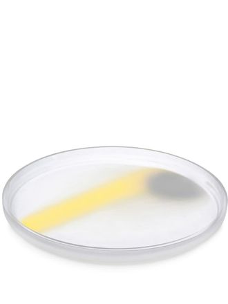 Nude Pigmento serving dish - unisex - glass - One Size - Yellow