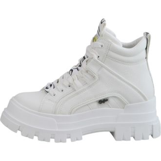 Buffalo Aspha Nc Mid Flat Bootie in White at Nordstrom, Size 42