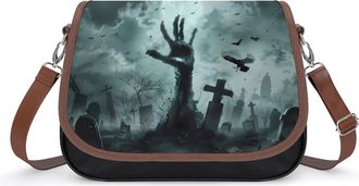 Generic Scary Skull Head Fashion Womens Crossbody Bags Novelty Handbag Shoulder Bag Purse