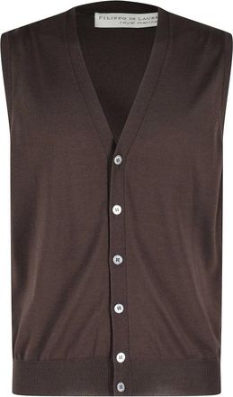 FILIPPO DE LAURENTIIS Hombre, Jerseys, Marr&oacute;n, Talla: 3XL