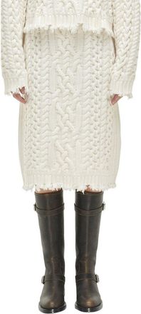 SIMKHAI Simkhai Brioni Wool Mini Skirt