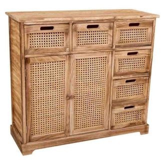 Wanderlust Deco Aparador marr&oacute;n 86x33x78.5h cm