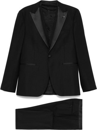 Tagliatore Dark Blue Tailored Suit