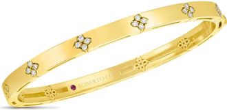 Roberto Coin Verona Bangle Bracelet in Yg at Nordstrom, Size 7