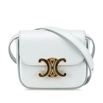 Celine Pre-owned Cross Body Bags, female, Blue, Size: ONE SIZE Pre-owned Vintage Crossbody Bag