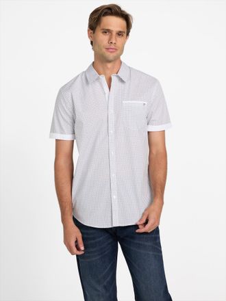 Guess Alonzo Printed Poplin Shirt