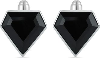 Mateo Bijoux Gemelli Pentagon in argento sterling