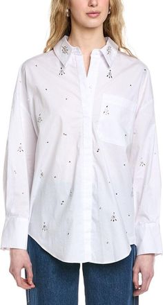 Joseph Ribkoff Crystal Embellished Shirt