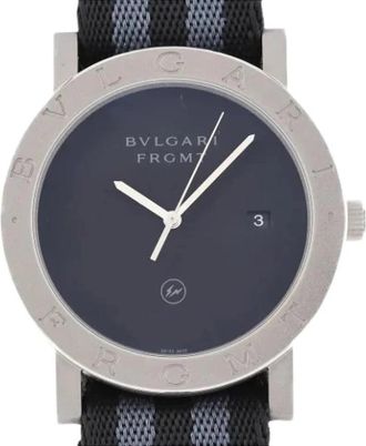 Bulgari Pre-owned Bvlgari Bvlgari Polshorloge - Heren - Vintage Horloges - Zwart - ONE Size - Vintage