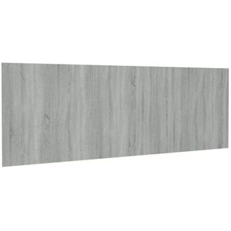 vidaXL Testiera Letto Grigio Sonoma 240x1,5x80 cm Legno Ingegnerizzato - Vidaxl
