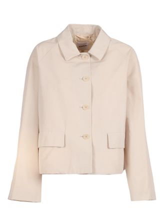 Aspesi Cropped Classic Collar Jacket