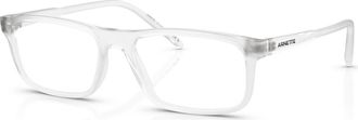 Arnette 54mm Rectangle optical glasses in Transparent at Nordstrom