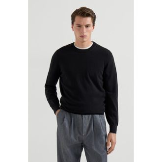 Brunello Cucinelli Cashmere sweater in Black at Nordstrom, Size 58 It