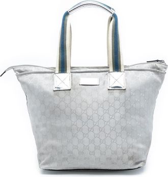 Gucci Pre-owned Gucci GG Canvas Web Tote 408H0311R6ULR52W