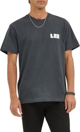Lee Workwear Graphic T-Shirt in Washed Black at Nordstrom, Size Xx-Large
