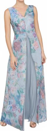 Kay Unger Merida Gown In Spring Mist