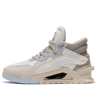 Li-Ning (WMNS) Li-Ning Superwave Premium Mid White Grey AGCR268-1