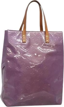 Louis Vuitton Pre-owned Cuero bolsos-louis-vuitton - Pre-owned - Mujer - P&uacute;rpura - ONE SIZE