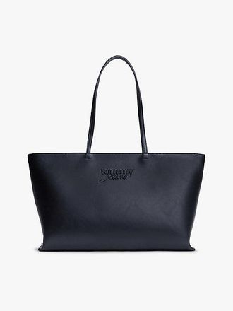 Tommy Hilfiger Essential Textured Logo Tote Bag