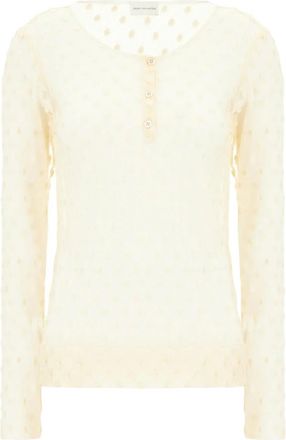 Dries Van Noten Camicie Blouse - Dames - Blouses - Beige - M - Overhemden