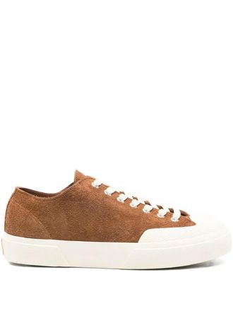 Superga suede sneakers - men - Calf Suede/Rubber/Calf Leather - 41 - Brown