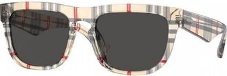 Burberry Dark Grey Square Mens Sunglasses BE4431U 412287 56