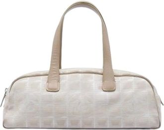 Chanel Pre-owned Nylon borse-chanel - - Pre-owned - Donna - Beige - ONE SIZE