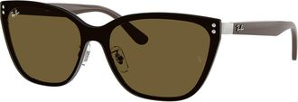Ray-Ban RB3798D Asian Fit 928873 Mens Sunglasses Silver Size 45