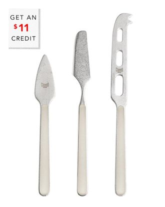 Mepra 3Pc Fantasia Cheese Knives With $11 Credit