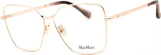 Max Mara MM5187 028 Shiny Rose Gold 55mm
