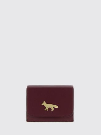 Maison Kitsun&eacute; Portafoglio Donna colore Bordeaux