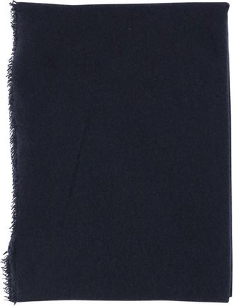 Faliero Sarti Adriel Sjaal - Dames - Wintersjaals - Blauw - ONE Size - Kasjmier - Accessoires