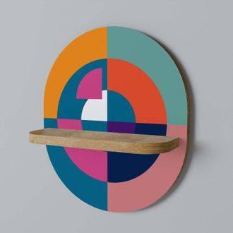 OEM Creando Juntos Estante Ovalado