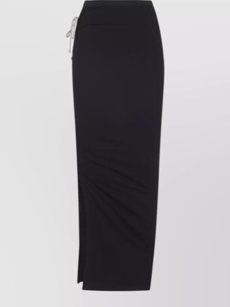 Rick Owens cotton long skirt