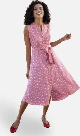 Yumi Broderie Embroidered Shirt Dress at Nordstrom, Size 10