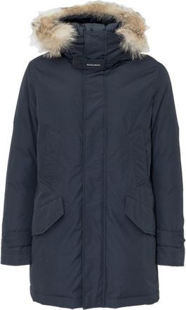 Woolrich Navy Blue Hood Jacket