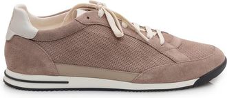 Brunello Cucinelli Beige Lace-up Sneakers