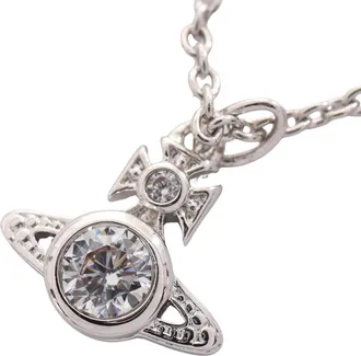 Vivienne Westwood LONDON ORB PENDANT Stainless Steel Necklace