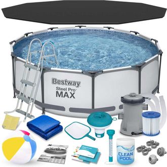 OEM Piscina De Jard&iacute;n Con Estructura De 366 X 100 Cm 17 En 1 Bestway 56418