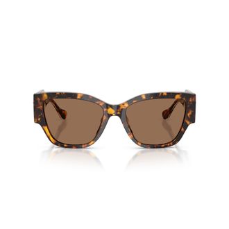 Versace 0ve4509u Oversized Tortoiseshell Acetate Sunglasses