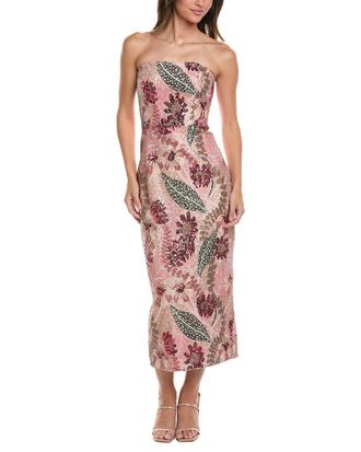 Milly Milly Esmeralda Sequins Strapless Dress