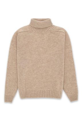 Fortela High Neck Merino Wool Jumper in Ecru at Nordstrom, Size Xx-Large Eu