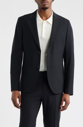 Open Edit Skinny Fit Black Suit Jacket at Nordstrom, Size 36