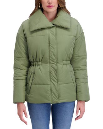 Kensie Crinkle Puffer Jacket