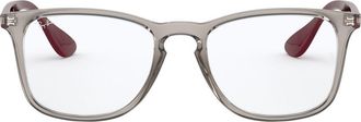 Ray-Ban Unisex 52mm Square Optical Glasses in Grey at Nordstrom