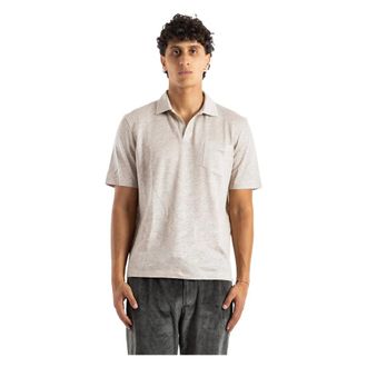 Sease Polo Shirts, male, Beige, Size: XL T-Shirt Crew