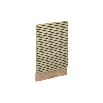 Vicco Panel Frontal Fame-line, Panel De Roble, 45 Cm Sin Encimera