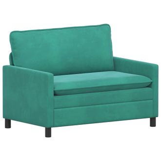 vidaXL Sof&aacute; Tuquesa 126 X 81 X 87,5 Cm Terciopelo Vidaxl